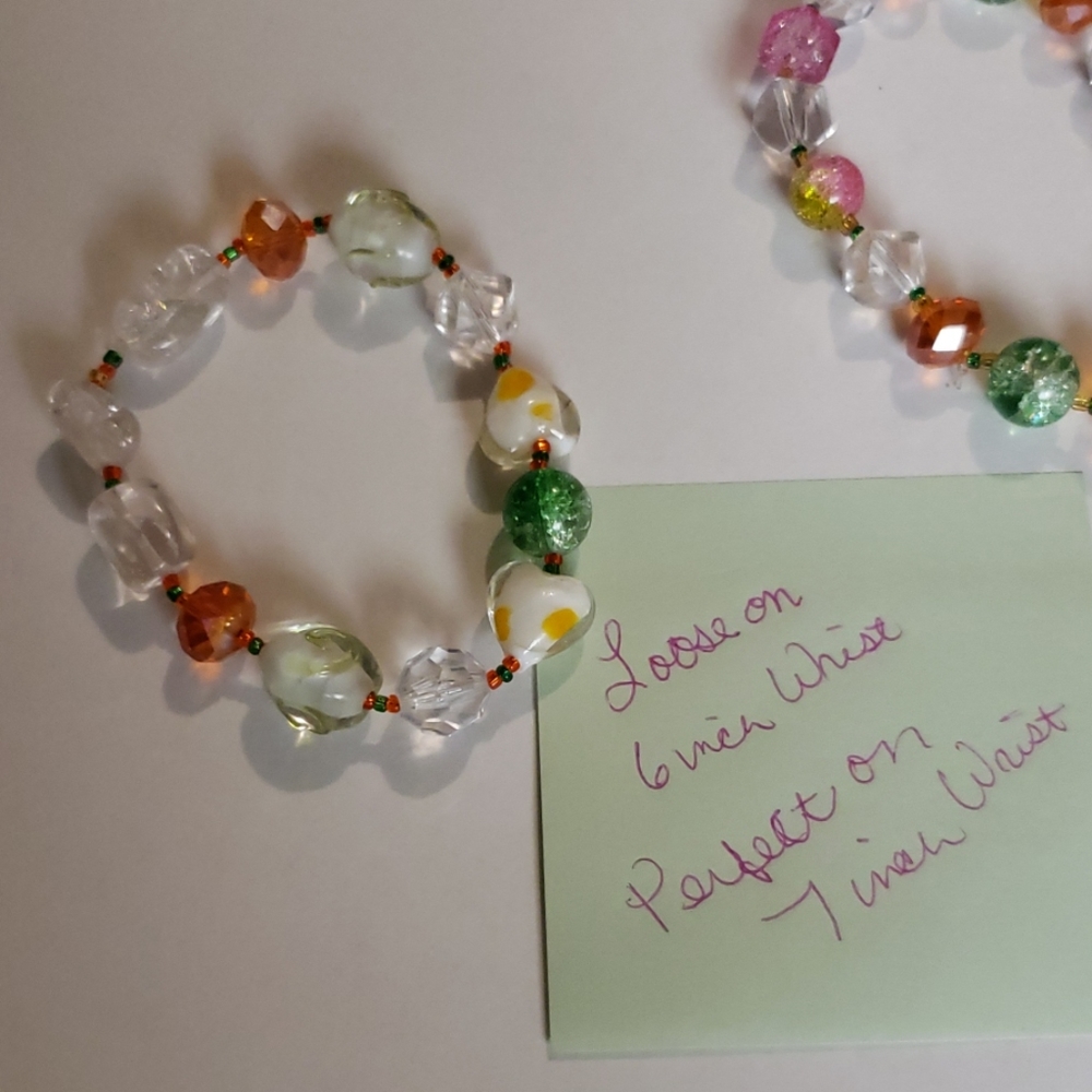 7 inch wrist stretch bracelet